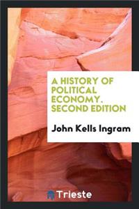 A History of Political Economy