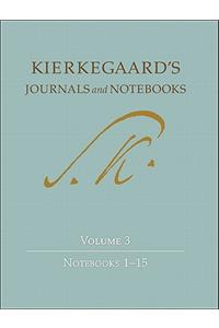 Kierkegaard's Journals and Notebooks, Volume 3