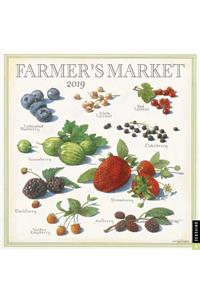 Farmer's Market 2019 Wall Calendar