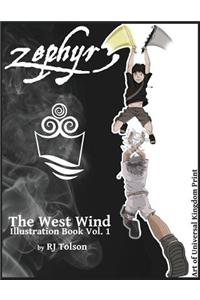 Zephyr The West Wind Illustration Book
