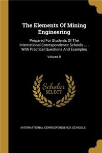 Elements Of Mining Engineering