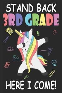 Stand Back 3rd Grade