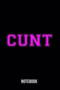 Cunt - Notebook