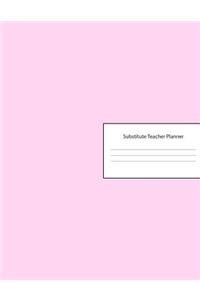 Substitute Teacher Planner
