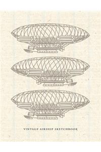 Vintage Airship Sketchbook