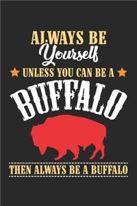 Always Be Yourself Unless you can be a Buffalo Then Always be a Buffalo