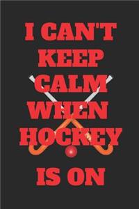 Can't Keep Calm When Hockey Is on