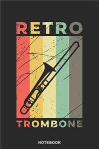 Trombone Instrument Art Graphic Notebook