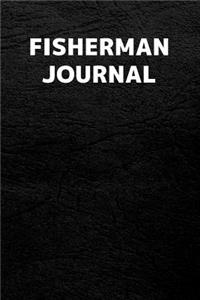 Fisherman Journal: Fisherman Journal with 110 Blank Lined Pages / Planner / Career / Co-Worker / Blank Line Job Gift (6 x 9 inches in size)