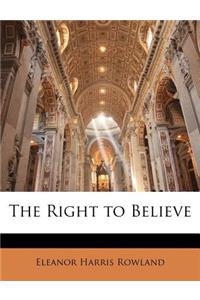 The Right to Believe