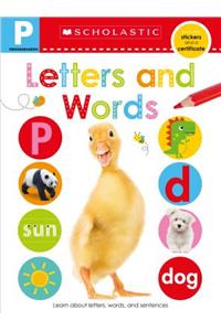 Pre-K Skills Workbook: Letters and Words (Scholastic Early Learners)