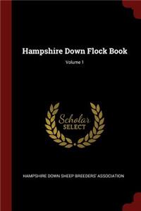 Hampshire Down Flock Book; Volume 1