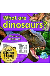 What Are Dinosaurs? - CD + Hc Book - Package