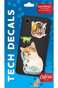 Cats on the Go Tech Decals