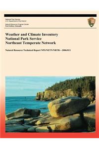 Weather and Climate Inventory National Park Service Northeast Temperate Network