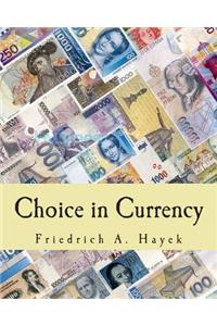 Choice in Currency (Large Print Edition)