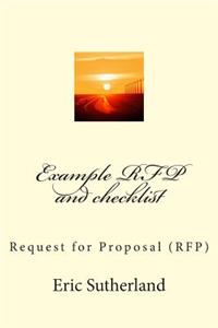 Example RFP and checklist