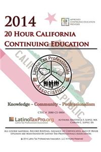 2014 20 Hour California Continuing Education: Ltpa English