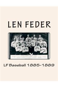 LF Baseball 1885-1889