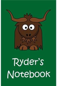 Ryder's Notebook