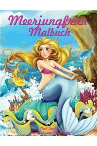 Meerjungfrau Malbuch