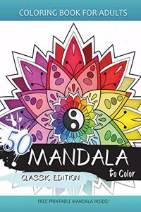50 Mandala to Color