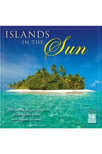 2019 Islands in the Sun 16-Month Wall Calendar: By Sellers Publishing