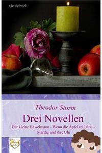 Drei Novellen (Großdruck)