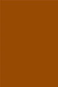 Journal Earth Brown Color Simple Plain Brown