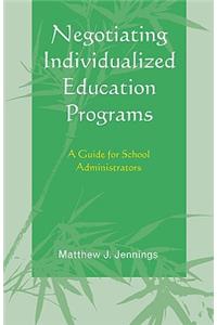 Negotiating Individualized Education Programs