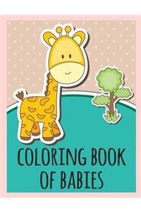 coloring book of babies