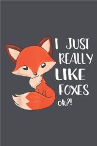 I Just Really Like Foxes OK