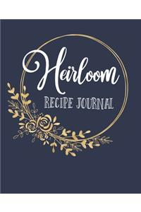 Heirloom Recipe Journal