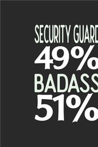 Security Guard 49 % BADASS 51 %