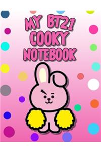 My BT21 COOKY Notebook for BTS ARMYs