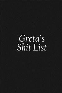 Greta's Shit List