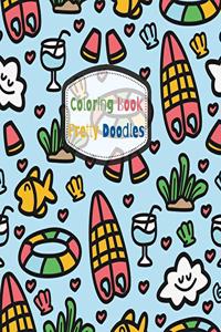Coloring Book Pretty Doodles