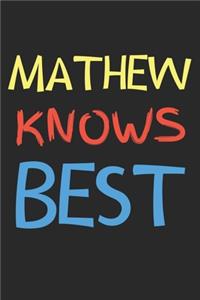 Mathew Knows Best