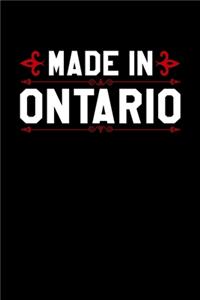 Notizbuch Made in Ontario