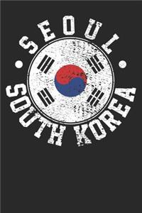 Notebook: Seoul South Korea Ruled 6x9 120 Pages