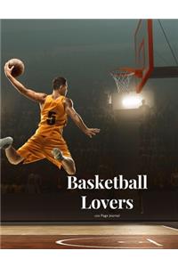 Basketball Lovers 100 page Journal