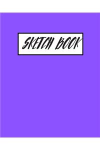 Dark Purple Sketchbook