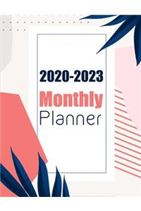 2020-2023 Monthly Planner