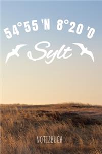 Sylt Notizbuch