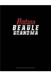 Badass Beagle Grandma