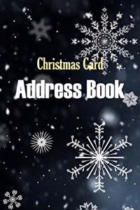 Christmas Card Address Book