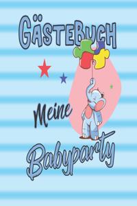 Gästebuch Meine Babyparty