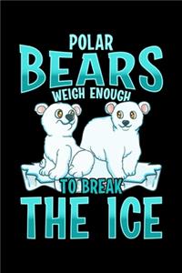 Polar Bears Weigh Enough To Break The Ice