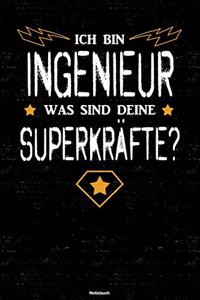 Ich bin Ingenieur was sind deine Superkräfte? Notizbuch