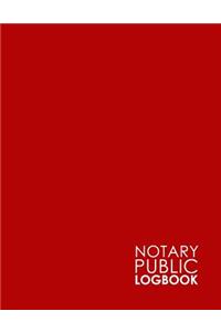 Notary Public Logbook